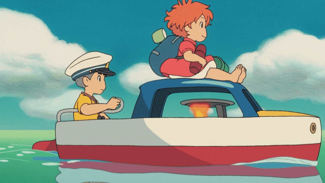 Ponyo sur la falaise