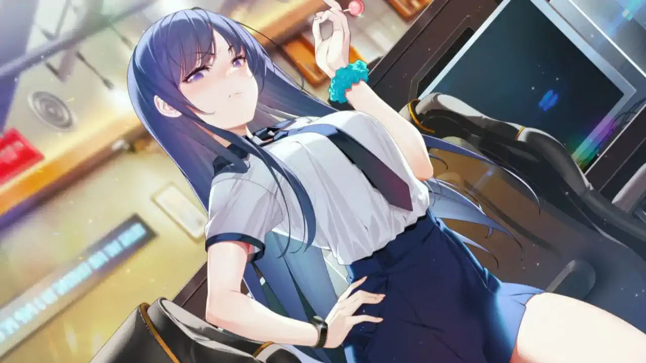 The Girl from Random Chatting!